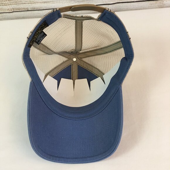 Biltmore Established 1895 Cap Snapback Mesh Blue Tan by DPC - Picture 5 of 6